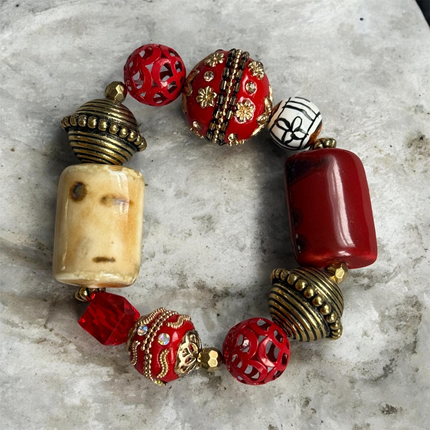 Antique Chunky (red)