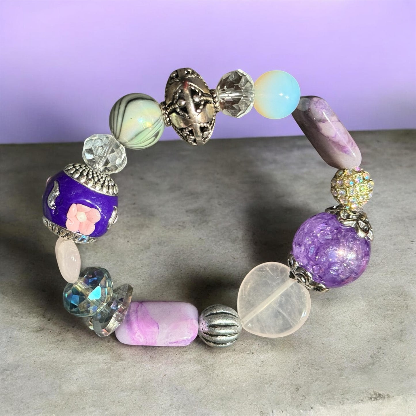 Antique Chunky (purple hues)
