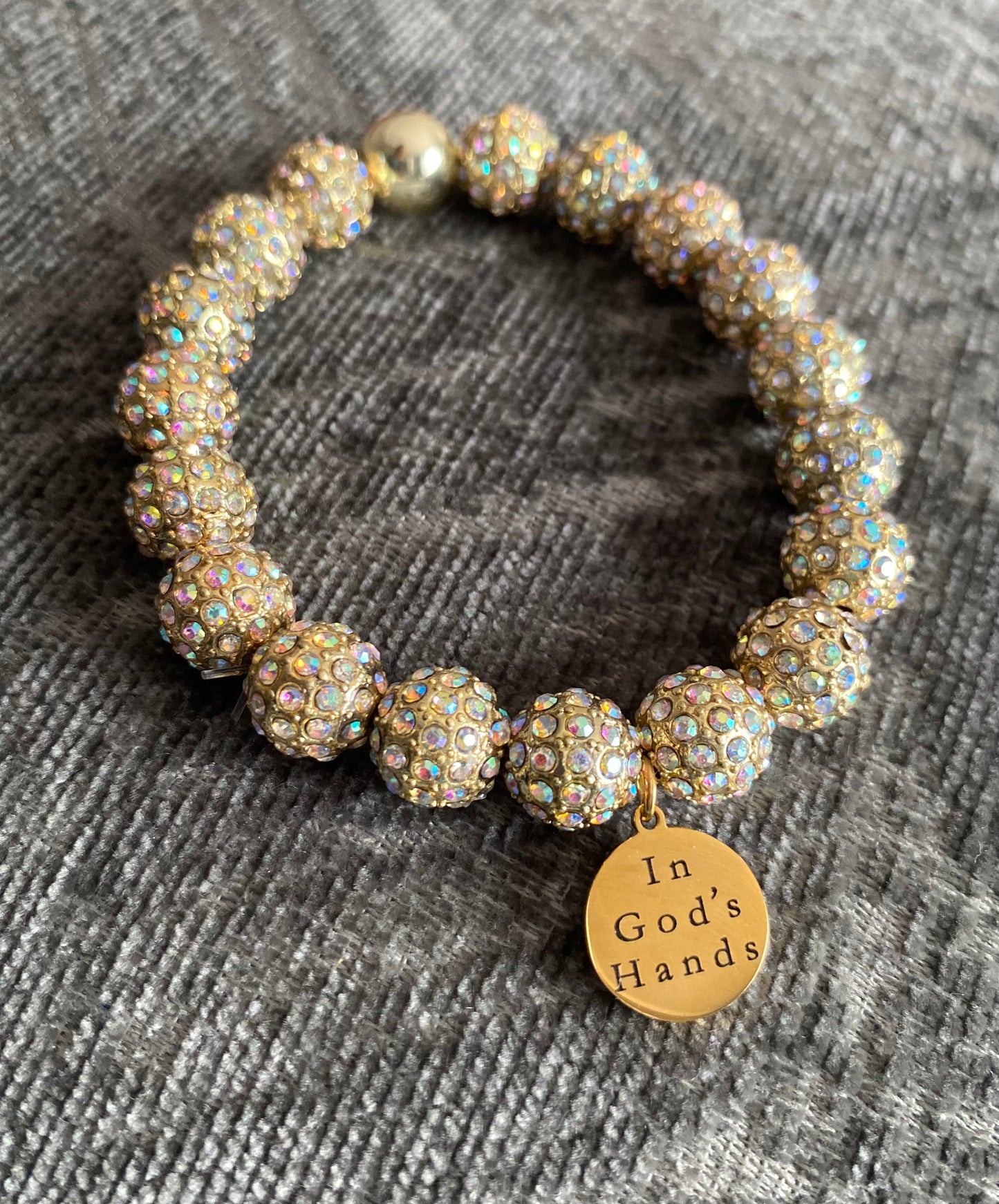 In Gods Hands (Metallic Pave)