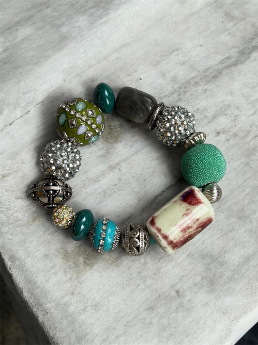 Antique Chunky (cool teal)